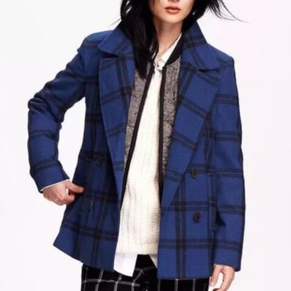NWOT Wool Pea coat S Old Navy - Picture 1 of 3
